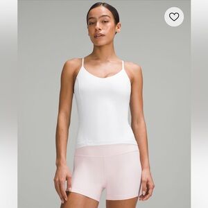 Lululemon Align Waist-Length Cami Tank Top - White - 10 - A/B Cup
